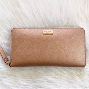Rose Gold Kate Spade Wallet
